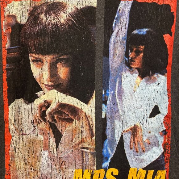 Mrs. Mia Wallace Pulp Fiction T-Shirt XL - Picture 4 of 4